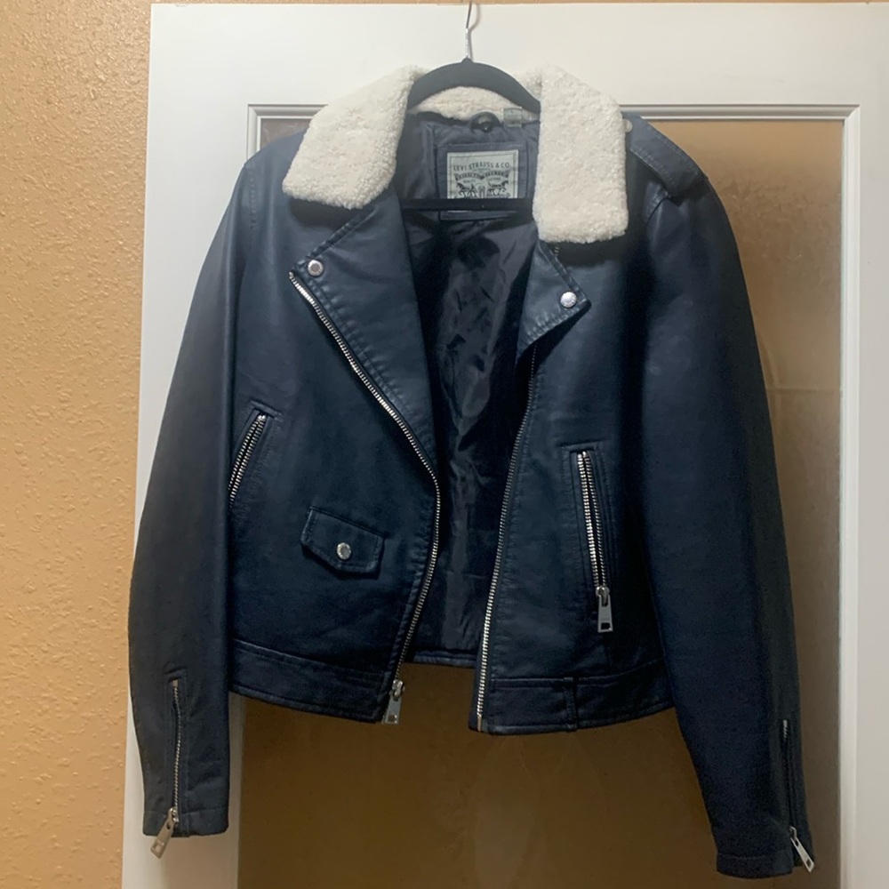 Navy blue jacket